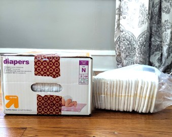 save money on diapers, save on diapers, target brand diapers