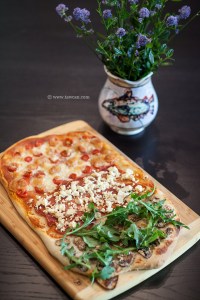 homemade pizza