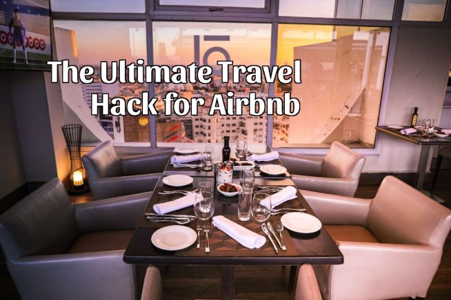 airbnb, travel hack, miles, points